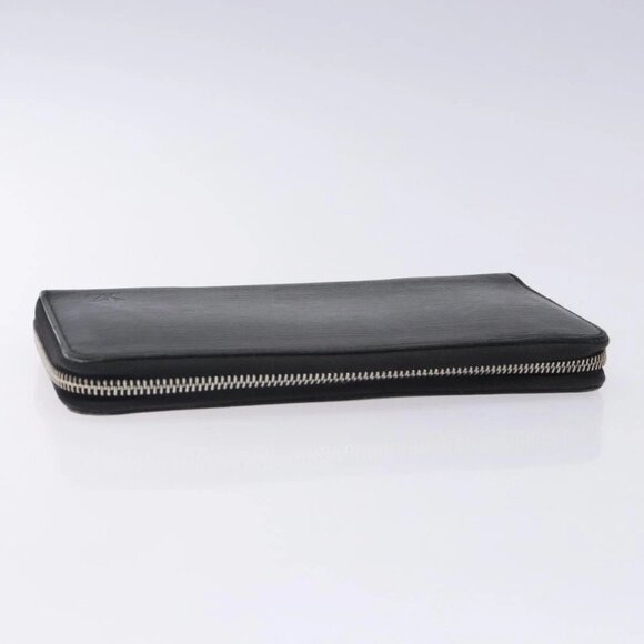 LOUIS VUITTON Epi Zippy Organizer Long Wallet Black M63852 LV Auth 133006 - Picture 5 of 16